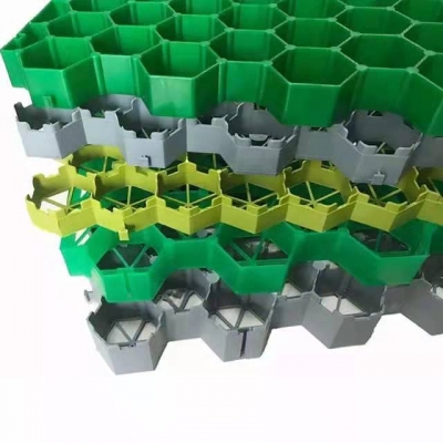 全新料HDPE塑料植草格园林绿化护坡6.jpg